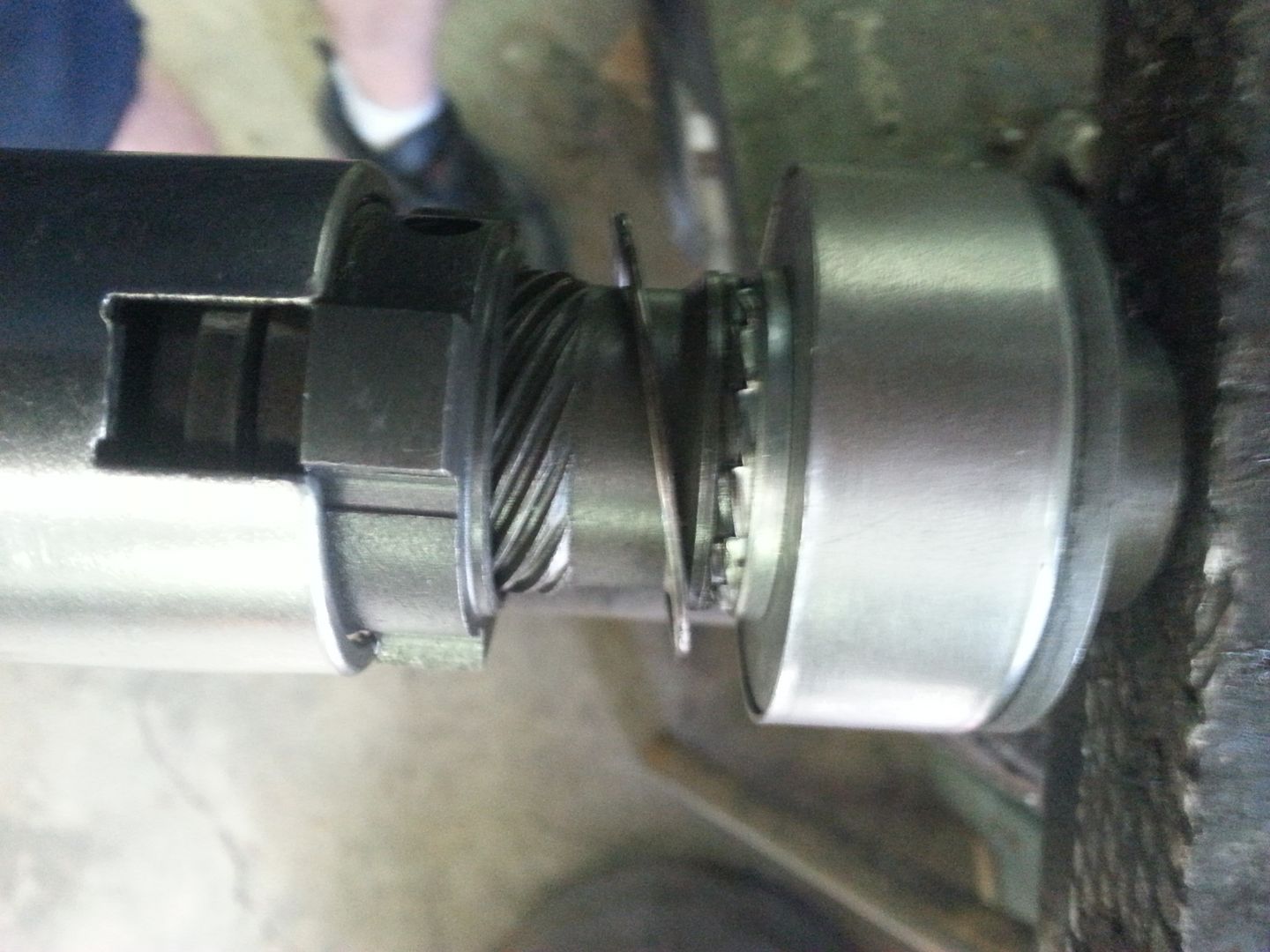 Re Ford 8N tractor starter won't disengage, Positive Drive type